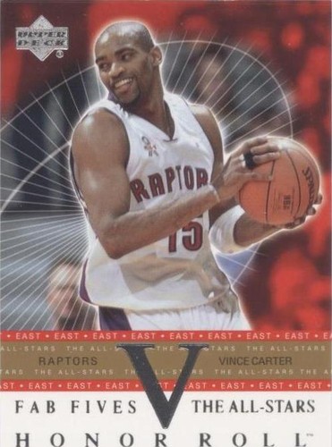 2001-02 Upper Deck Honor Roll - Vince Carter #F5-AS6