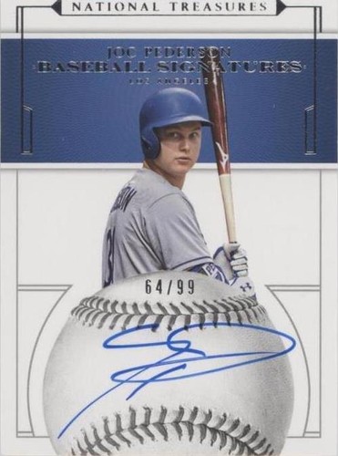 2016 Panini National Treasures - Joc Pederson #BS-JP