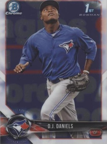 2018 Bowman Chrome - D.J. Daniels #BCP193