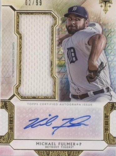2018 Topps Triple Threads - Michael Fulmer #UAJR-MF