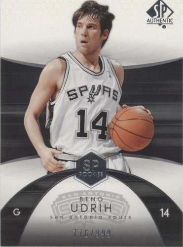2004-05 SP Authentic - Beno Udrih #139