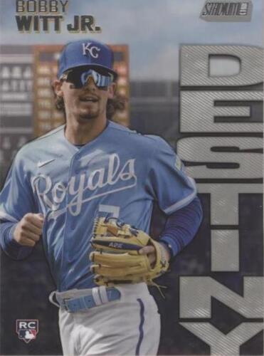 2022 Topps 582 Montgomery Club Stamped Foil RC Bobby Witt Jr 2022 Topps 582 Montgomery Club Stamped Foil RC Bobby Witt Jr