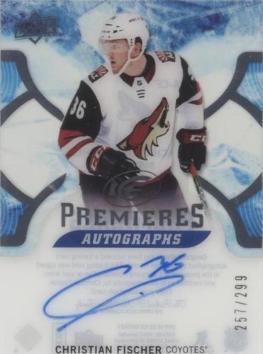 2017-18 Upper Deck Ice - Christian Fischer #IPA-CF