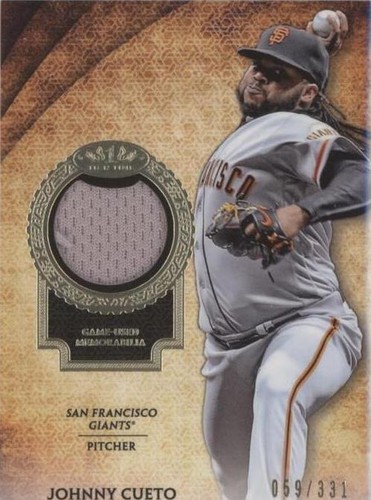 2017 Topps Tier One - Johnny Cueto #T1R-JC