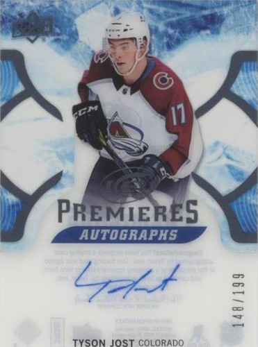 2017-18 Upper Deck Ice - Tyson Jost #IPA-TJ