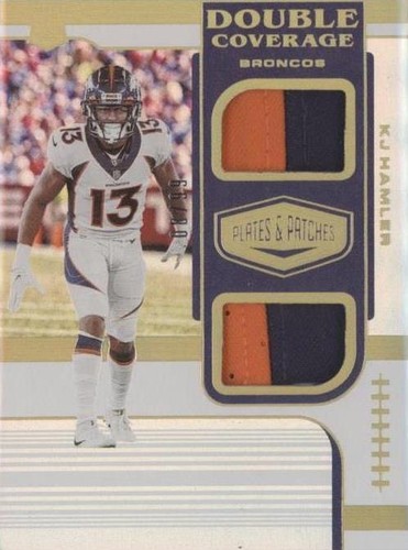 2020 Panini Plates & Patches KJ Hamler #DC-KJ