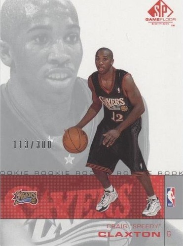 2000-01 SP Game Floor Edition - Speedy Claxton #92