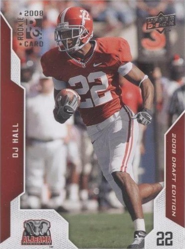 2008 Upper Deck Draft Edition DJ Hall #20