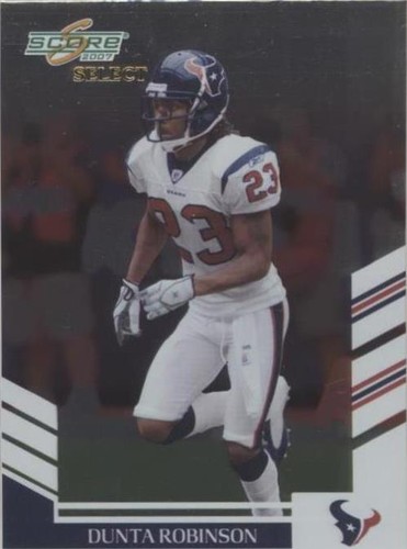 2007 Score Select Dunta Robinson #212