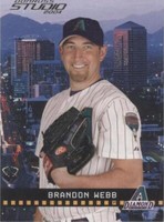 2004 Donruss Studio - Brandon Webb #6