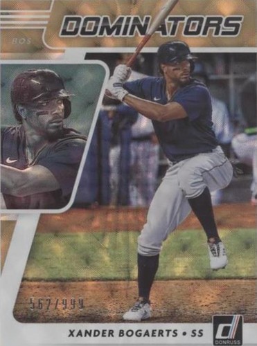 2021 Panini Donruss - Xander Bogaerts #DOM13