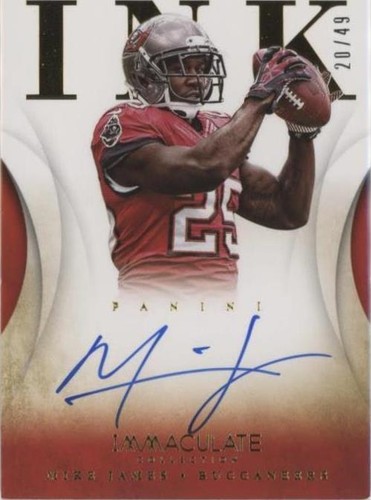 2014 Panini Immaculate Collection Mike James #25