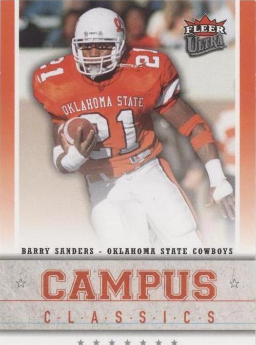 Fleer Ultra Barry Sanders 2006 #CC BA
