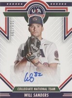 2022 Panini USA Baseball Stars & Stripes - Will Sanders #CNTS-WS