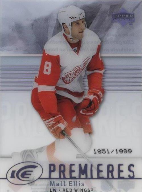 2007-08 Upper Deck Ice - Matt Ellis #112