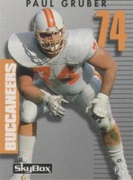 1992 Skybox Primetime Paul Gruber #018