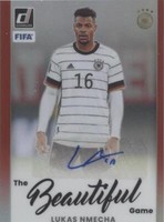 2022-23 Panini Donruss Lukas Nmecha #BA-LNM
