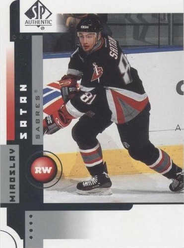 2001-02 SP Authentic - Miroslav Satan #8