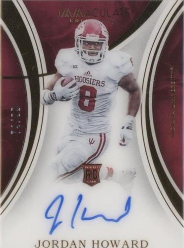 2016 Panini Immaculate Collection Collegiate Jordan Howard #123