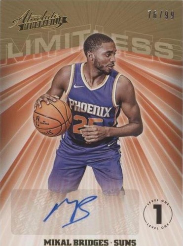 2018-19 Panini Absolute Memorabilia - Mikal Bridges #LS-MKB