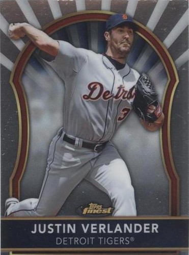2011 Topps Finest - Justin Verlander #22