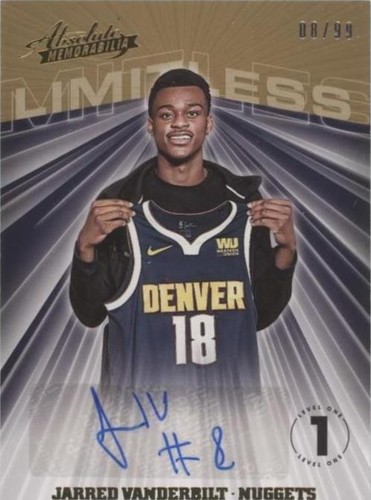 2018-19 Panini Absolute Memorabilia - Jarred Vanderbilt #LS-JVB