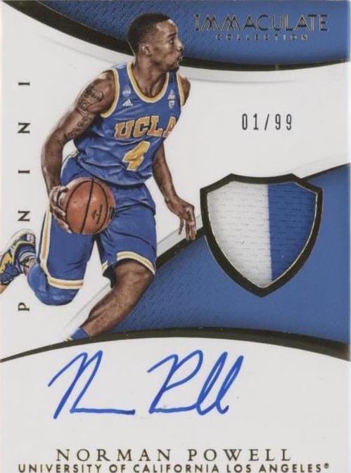 2015 Panini Immaculate Collection Collegiate - Norman Powell #362