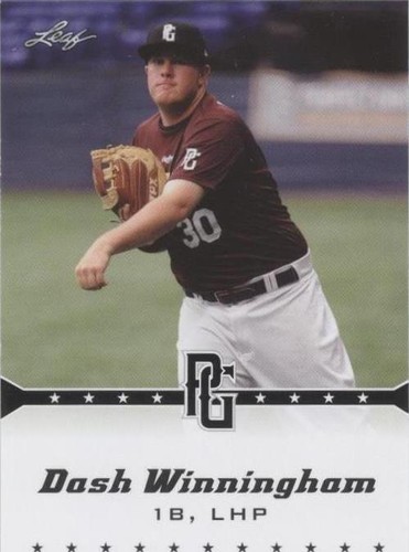 2013 Leaf Perfect Game Showcase - Dash Winningham #278