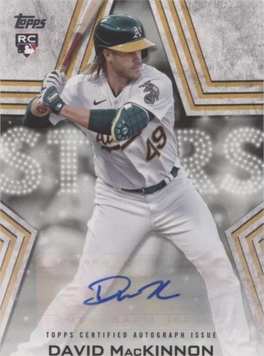 2023 Topps Series 2 - David MacKinnon #BSA-DMA