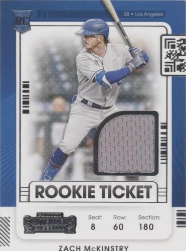 2021 Panini Contenders - Zach McKinstry #RTJ-ZM