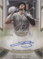 2021 Topps Tier One - Trevor Story #PPA-TS