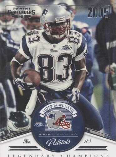 2012 Panini Contenders Deion Branch #7