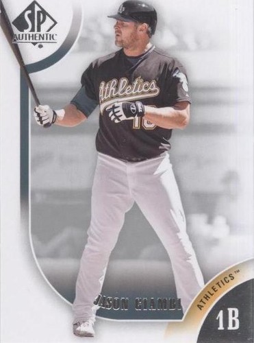 2009 SP Authentic - Jason Giambi #89