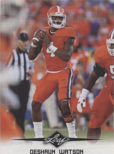 2017 Leaf MJ Deshaun Watson #03