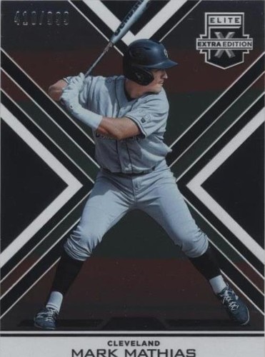 2016 Panini Elite Extra Edition - Mark Mathias #124