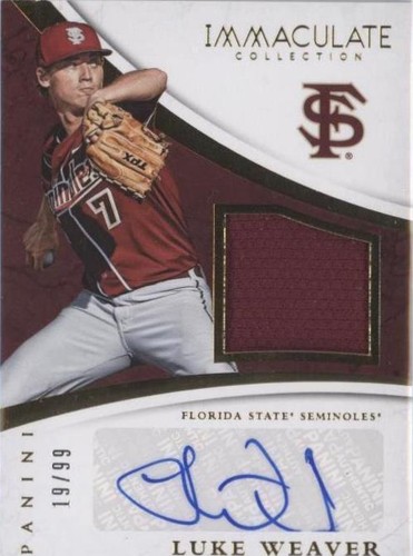 2015 Panini Immaculate Collection - Luke Weaver #5