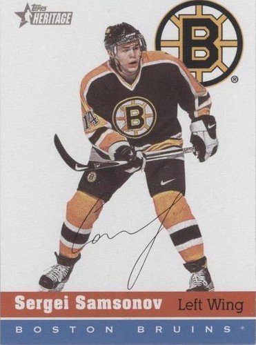 2000-01 Topps Heritage - Sergei Samsonov #130