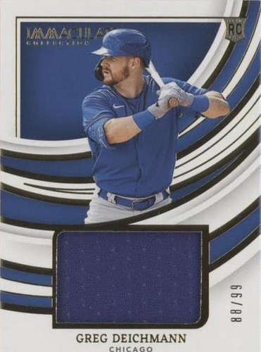 2022 Panini Immaculate Collection - Greg Deichmann #RRJ-GD