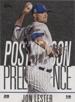2018 Topps Update Series - Jon Lester #PO-28