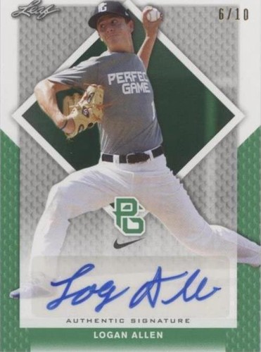 2016 Leaf Perfect Game National Showcase - Logan Allen #BA-042