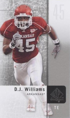2011 SP Authentic D.J. Williams #18