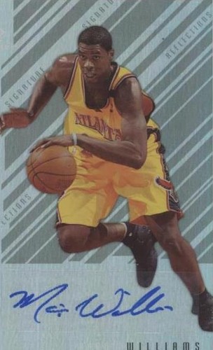 2006-07 Upper Deck Reflections - Marvin Williams #SR-WM