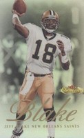 2000 Fleer Showcase Jeff Blake #53