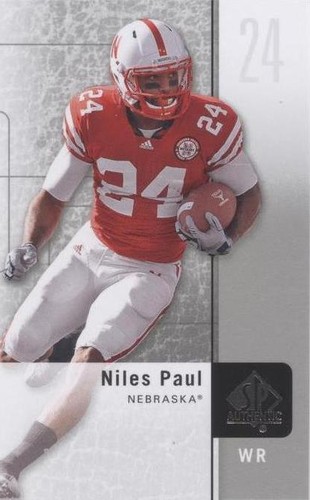 2011 SP Authentic Niles Paul #74