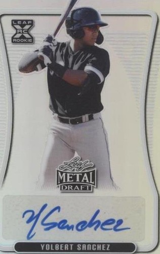 2020 Leaf Metal Draft - Yolbert Sanchez #BA-YS1
