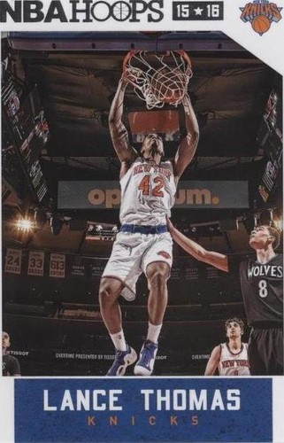 2015-16 Panini NBA Hoops - Lance Thomas #252