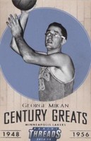 2014-15 Panini Threads - George Mikan #20