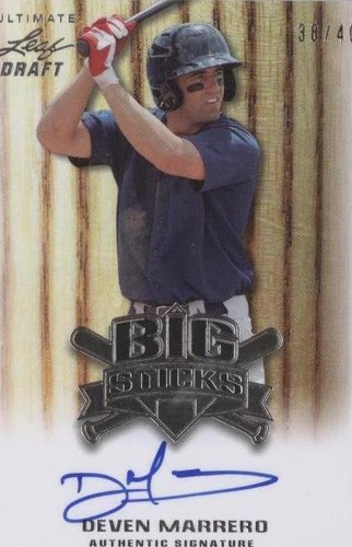2012 Leaf Ultimate Draft - Deven Marrero #BS-DM1