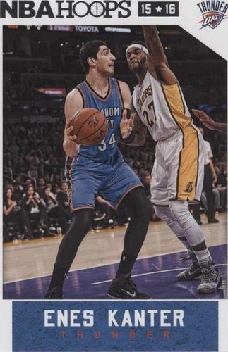 2015-16 Panini Hoops Artist Proof Holo #239 Enes Kanter