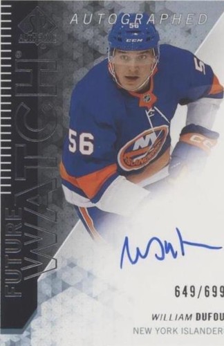 2023-24 Sp Authentic - William Dufour #RFWA-DU